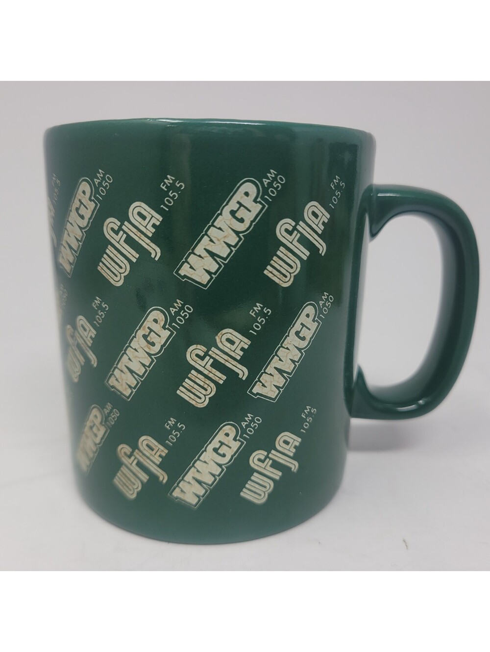 Vintage WFJA WWGP Sanford NC Radio Station Country / Classic Hits Coffee Mug Cup